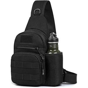 New Small Crossbody Bag for Men Black